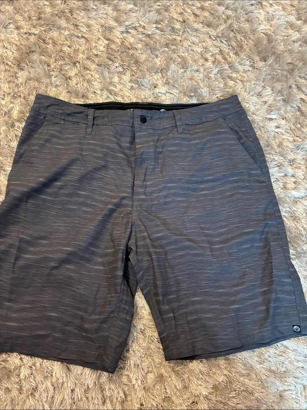 Men's Charcoal Gray Casual Shorts board shorts